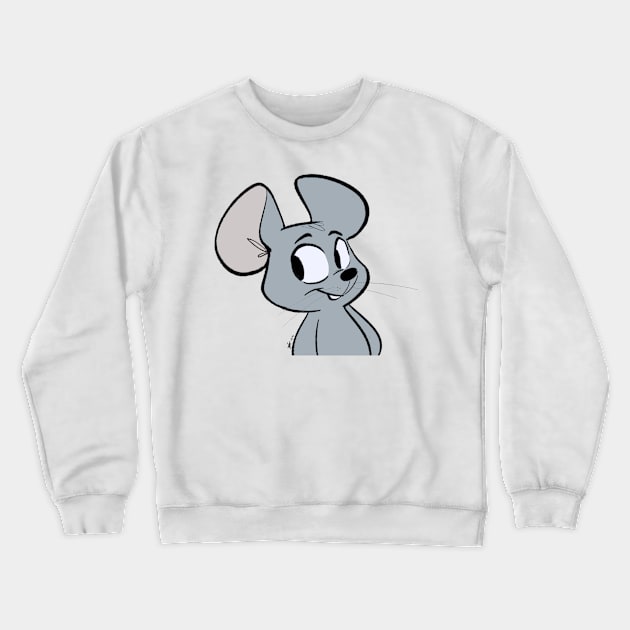 Mouse Crewneck Sweatshirt by Beaglebabe1 